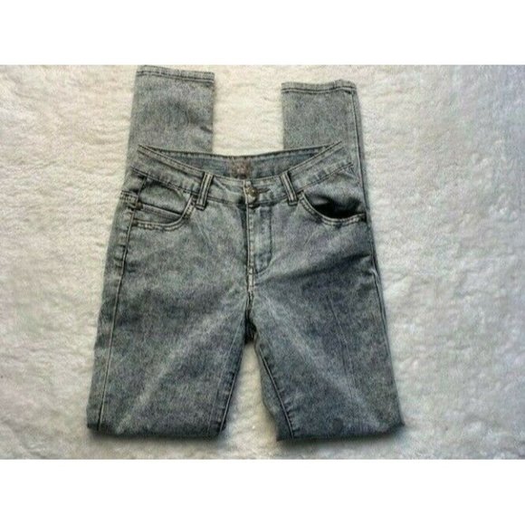 Liv High Waist Womens Jeans Blue White Pattern Size 3 Skinny Stretch Mid… - Picture 2 of 4